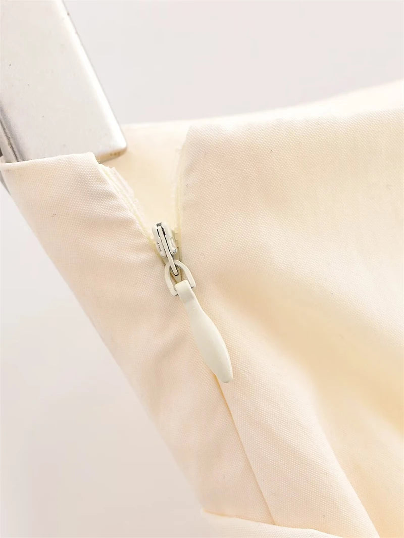 Women's Skirt 2026 New Fashion Spring Summer Beige Fluffy Scarf Midi Skirt for Women Casual Chic Personality Female Skirt